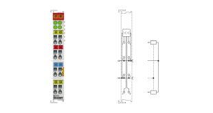 KL2114 | Bus Terminal, 4-channel digital output, 24 V DC, 0.5 A