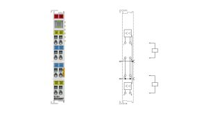 KL2404 | Bus Terminal, 4-channel digital output, 24 V DC, 0.5 A, 2-wire connection