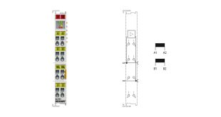 KL2535 | Bus Terminal, 2-channel PWM output, 24 V DC, 1 A, current-controlled