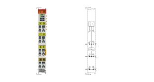 KL2602-0010 | Bus Terminal, 2-channel relay output, 230 V AC, 30 V DC, 5 A, contact-protecting switching