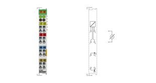 KL3002 | Bus Terminal, 2-channel analog input, voltage, ±10 V, 12 bit, differential