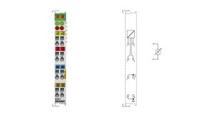 KL3012 | Bus Terminal, 2-channel analog input, current, 0…20 mA, 12 bit, differential