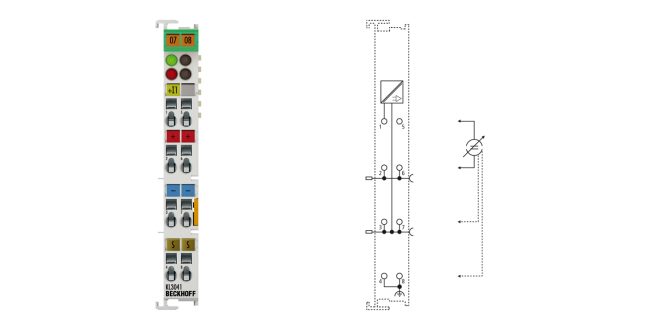 KL3041 | Bus Terminal, 1-channel analog input, current, 0…20 mA, 12 bit, single-ended