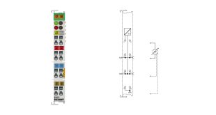 KL3051 | Bus Terminal, 1-channel analog input, current, 4…20 mA, 12 bit, single-ended