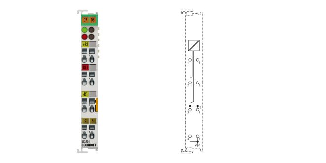 KL3201 | Bus Terminal, 1-channel analog input, temperature, RTD (Pt100), 16 bit
