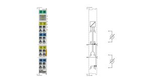 KL3404 | Bus Terminal, 4-channel analog input, voltage, ±10 V, 12 bit, single-ended