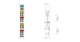 KL3454 | Bus Terminal, 4-channel analog input, current, 4…20 mA, 12 bit, single-ended