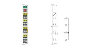 KL3458 | Bus Terminal, 8-channel analog input, current, 4…20 mA, 12 bit, single-ended