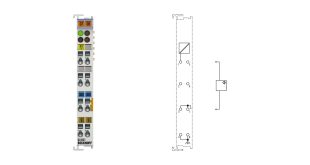 KL4001 | Bus Terminal, 1-channel analog output, voltage, 0…10 V, 12 bit, differential