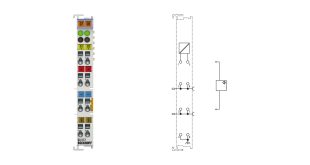 KL4112 | Bus Terminal, 2-channel analog output, current, 0…20 mA, 16 bit, single-ended