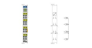 KL4408 | Bus Terminal, 8-channel analog output, voltage, 0…10 V, 12 bit, single-ended