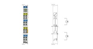 KL4414 | Bus Terminal, 4-channel analog output, current, 0…20 mA, 12 bit, single-ended