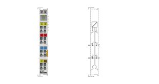 KL5151 | Bus Terminal, 1-channel encoder interface, incremental, 24 V DC HTL, 100 kHz