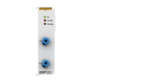 KM3701 | Bus Terminal module, 1-channel analog input, differential pressure, ±100 hPa (±100 mbar)