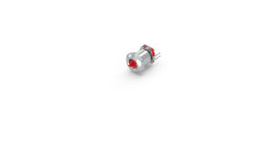 ZS7002-0008 | Flange rear assembly, EtherCAT P, print contact, 13.0 mm, with counter nut, 2-pieces: separate contact carrier and housing, shielded